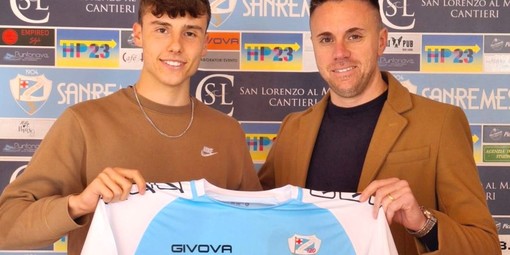 Calciomercato. Mattia Di Fino rinnova con la Sanremese fino al 2026