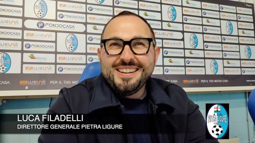 Pietra, Filadelli manda giù il pari e guarda al Loano: "Gol nel recupero ci ha scosso. Il derby? Dopo la gara di andata ho aperto gli occhi" (VIDEO)