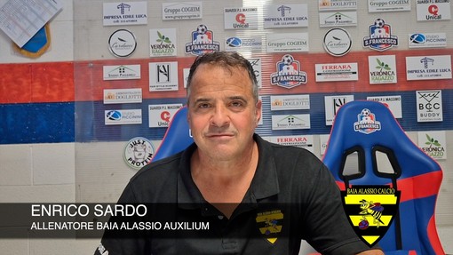 Calcio | Baia Alassio Auxilium. Sardo dopo il 3-2 al Finale: "Battuta una squadra fortissima, punti cha valgono triplo" (VIDEO)