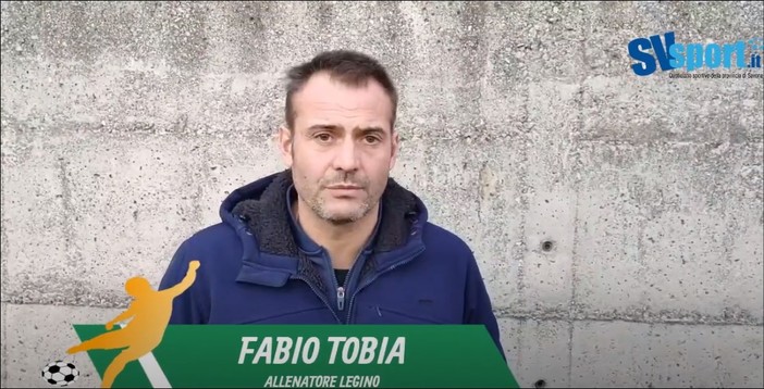 Calcio, Legino. Finalmente Fabio Tobia trova continuità di organico: &quot;Per due settimane ho potuto schierare la stessa formazione, ora continuiamo a mettere fieno in cascina&quot; (VIDEO)