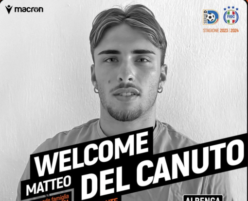 Calciomercato, Albenga. Nuovo innesto in attacco, è il 2004 Matteo Del Canuto Calciomercato, Albenga. Nuovo innesto in attacco, è il 2004 Matteo Del Canuto