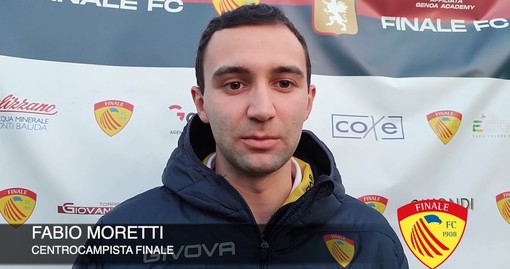 Calcio | Finale, Moretti è un jolly prezioso: "Qui mi sono trovato subito bene, con il Legino un pari combattuto" (VIDEO) Calcio | Finale, Moretti è un jolly prezioso: "Qui mi sono trovato subito bene, con il Legino un pari combattuto" (VIDEO)