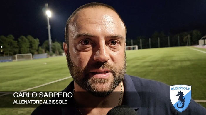Calcio, Albissole. Non solo gioco per mister Sarpero: "Dobbiamo avere fame e non voglio sentire la parola paura" (VIDEO)