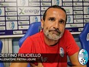 Calcio, Pietra Ligure. Domani la prima gara ufficiale, Feliciello: "Con il Derthona ottimo test. I giovani? Non guardiamo l'età ma l'atteggiamento" (VIDEO) Calcio, Pietra Ligure. Domani la prima gara ufficiale, Feliciello: "Con il Derthona ottimo test. I giovani? Non guardiamo l'età ma l'atteggiamento" (VIDEO)