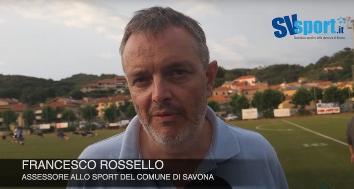 Calcio, Savona. L'assessore Rossello al primo allenamento degli Striscioni: "Felice di aver accettato l'invito. Bacigalupo? L'obiettivo è unire le forze" (VIDEO) Calcio, Savona. L'assessore Rossello al primo allenamento degli Striscioni: "Felice di aver accettato l'invito. Bacigalupo? L'obiettivo è unire le forze" (VIDEO)