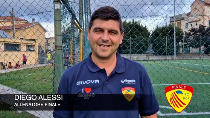 Calcio, Finale. I primi tre punti di Coppa sono di mister Alessi: "Contro il Pontelungo meglio nella ripresa, finalmente Puddu segna per me..." (VIDEO)