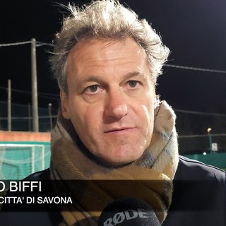 Calcio, Città di Savona. Ottimi segnali per Biffi dopo il 2-0 allo Speranza: "Squadra d'attacco ma ben equilibrata, temevo la partita con i rossoverdi" (VIDEO)
