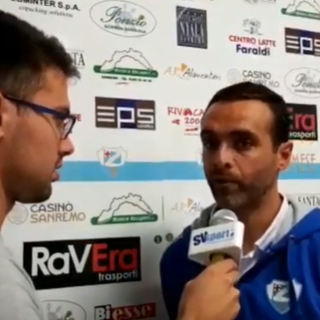 Nicola Ascoli, allenatore della Sanremese, nel post partita di coppa italia vinta ai rigori contro il Savona Nicola Ascoli, allenatore della Sanremese, nel post partita di coppa italia vinta ai rigori contro il Savona