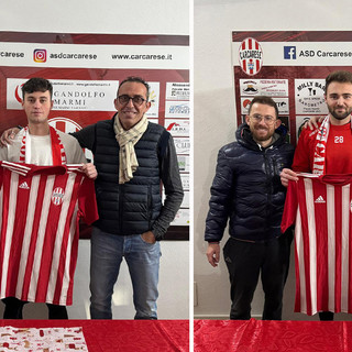 Calciomercato. Gaia e Gjataj, la Carcarese chiude il 2024 con due colpi Calciomercato. Gaia e Gjataj, la Carcarese chiude il 2024 con due colpi