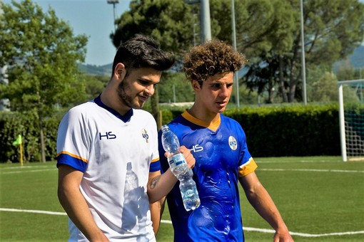 Emanuele Boveri insieme a Gianmarco Basso Emanuele Boveri insieme a Gianmarco Basso