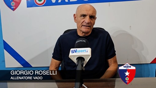 Calcio, Vado. Bicchiere mezzo pieno per Roselli: "Nei primi 20 minuti avremmo dovuto trovare il gol, è normale che i meccanismi non siano oliati" (VIDEO)