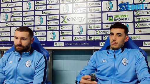 Calcio, Pietra Ligure. Leo e Dominici in tandem dopo il 4-1 all'Arenzano: "Sappiamo i nostri obiettivi, chi è subentrato ci ha dato una mano a risistemare la partita" (VIDEO)