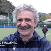Calcio, Savona. La dedica di mister Frumento e della squadra: &quot;La vittoria sulla Priamar è per Giulio Antonelli&quot; (VIDEO)