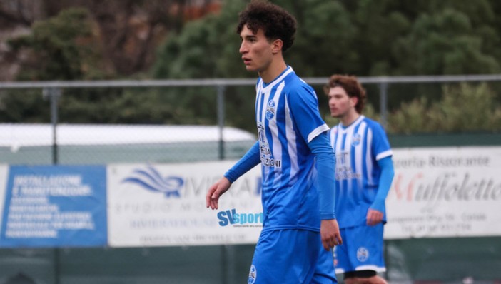 Edoardo Prudente con la maglia del Ceriale Edoardo Prudente con la maglia del Ceriale