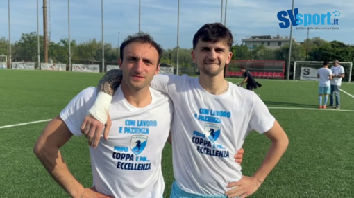 Calcio | Albissole. Favorito e Dorno dopo la promozione in Eccellenza: "La vittoria del campionato è stato costruita passo dopo passo" (VIDEO)