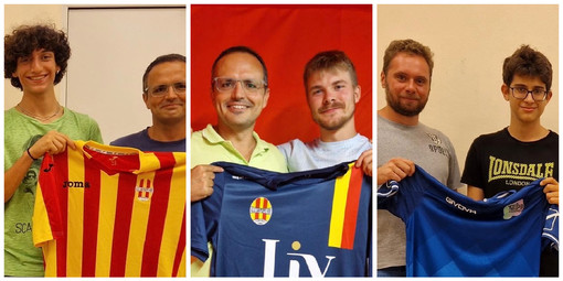 Calciomercato. Ferrentino, Sportelli e Andolfatto sono tre nuovi giocatori della San Filippo Neri Yepp Albenga