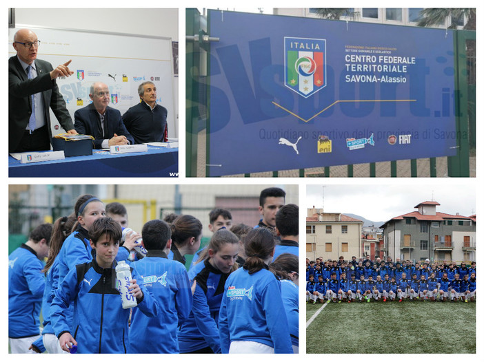 Calcio :il gran giorno è arrivato, inaugurato il Centro Federale Territoriale di Alassio (FOTOGALLERY) Calcio :il gran giorno è arrivato, inaugurato il Centro Federale Territoriale di Alassio (FOTOGALLERY)