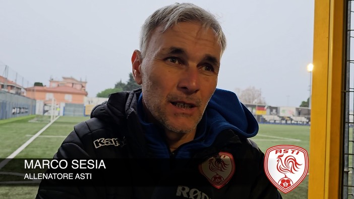 Calcio, Asti. Sesia riparte dal primo tempo di Albenga: &quot;Fatto molto bene, eravamo nelle condizioni di poter vincere la partita&quot; (VIDEO)