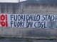 Calcio, Albenga. Prosegue la protesta dei tifosi: "Noi fuori dallo stadio, voi fuori dai cogl**oni"