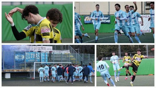 Calcio | L'Albissole passa anche ad Alassio, gli scatti del 2-1 alla Baia (FOTOGALLERY)