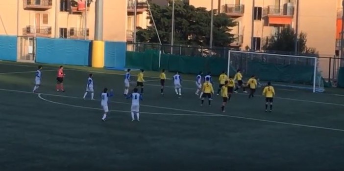 Calcio, Andora: Carattini gol, i biancoblu tornano da Alassio con un buon punto (AUDIO)