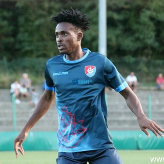 Ndiaye, autore del gol partita per il Molassana