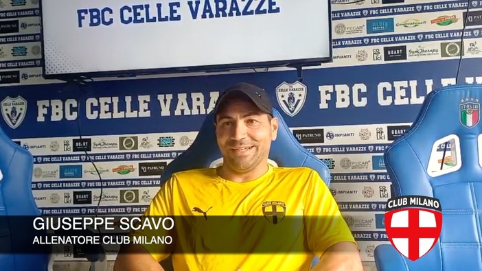 Calcio, Club Milano. Una buona prestazione non basta a mister Scavo: "Paradossale non avere punti dopo due giornate" (VIDEO) Calcio, Club Milano. Una buona prestazione non basta a mister Scavo: "Paradossale non avere punti dopo due giornate" (VIDEO)