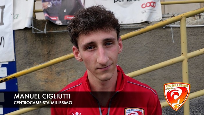 Calcio, Millesimo. Ordine e personalità per Manuel Cigliutti: "Importante vincere a Legino, dopo l'espulsione di Facello ci siamo compattati" (VIDEO) Calcio, Millesimo. Ordine e personalità per Manuel Cigliutti: "Importante vincere a Legino, dopo l'espulsione di Facello ci siamo compattati" (VIDEO)