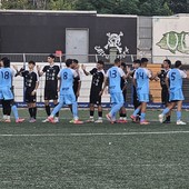 Calcio. Festa al Riva, l'Albingaunia non sfigura contro la Sanremese. Vittoria matuziana per 2-0 Calcio. Festa al Riva, l'Albingaunia non sfigura contro la Sanremese. Vittoria matuziana per 2-0