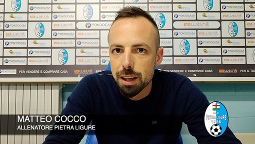 Calcio, Pietra Ligure. La reazione arriva al momento giusto, Cocco: "E' la squadra di tutti, a Voltri sapevamo di averla combinata" (VIDEO)