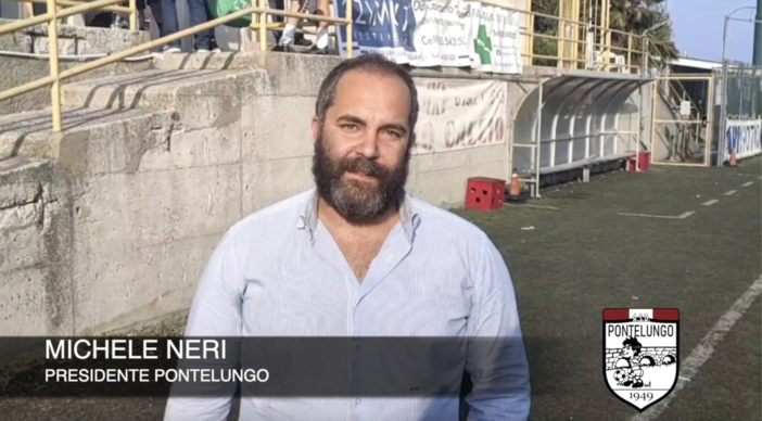 Calcio, Pontelungo. L'appetito vien mangiando per il presidente Michele Neri: &quot;E' il momento di raccogliere i frutti&quot; (VIDEO)
