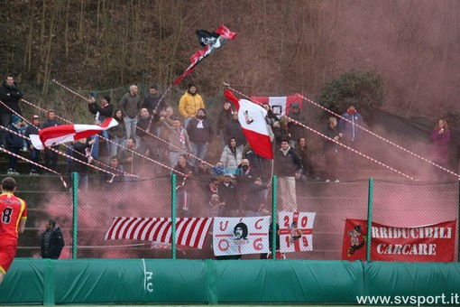 Calcio | La Carcarese si mangia le mani, Zunino trova la doppietta ma il Busalla pareggia in doppia inferiorità numerica