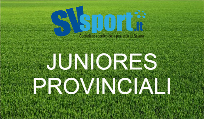 Calcio, Juniores Provinciali: i risultati e la classifica dopo la 20° giornata