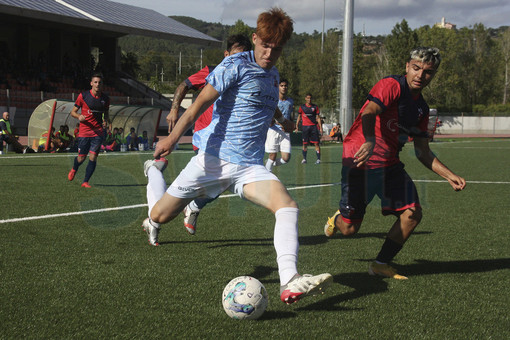 Gabriele Balan con la maglia del Chieri