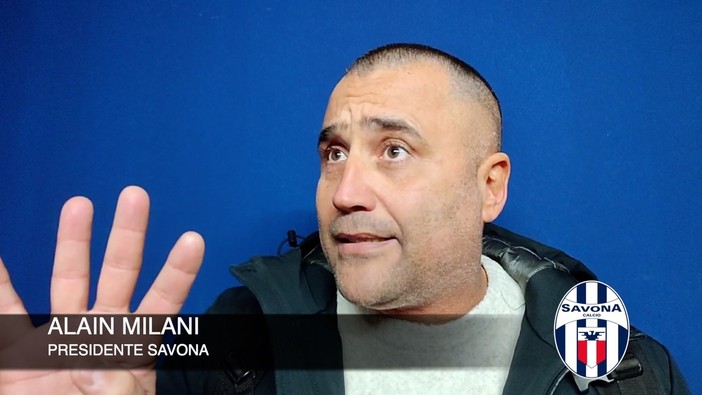 Calcio, Savona. Non basta la vittoria, il presidente Milani non ci sta: "Arbitraggi così sono inaccettabili" (VIDEO)