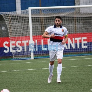 Stefano Selvatico calciatore del Sestri Levante Stefano Selvatico calciatore del Sestri Levante