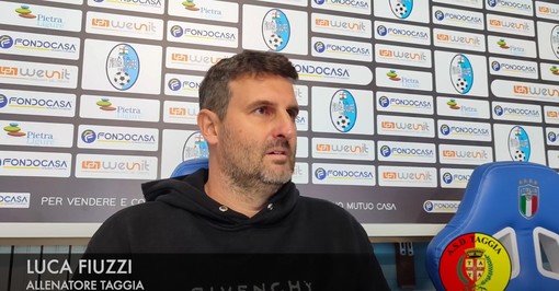 Calcio, Taggia. L'1-1 di Pietra inorgoglisce mister Fiuzzi: "Giocato da grande, le serate del Festival non hanno influito sui ragazzi" (VIDEO)