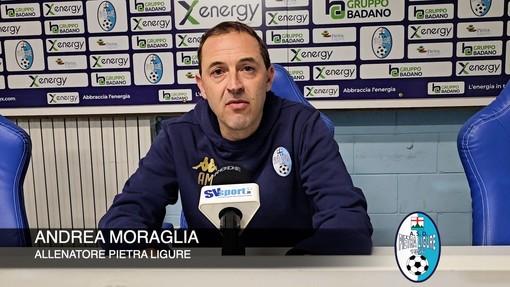 Calcio, Pietra Ligure. Moraglia va oltre al 7-0 col Taggia: "Contavano approccio e mentalità, andando avanti così potremo divertirci veramente" (VIDEO)