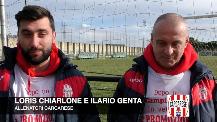 Calciomercato. Conferma in blocco per lo staff della Carcarese, in panchina ancora Loris Chiarlone e Ilario Genta