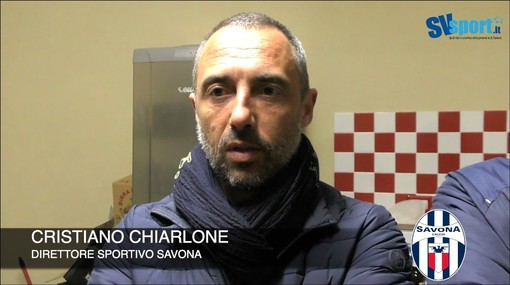 Calcio, Savona. Il ds Chiarlone non nasconde la delusione: &quot;Insieme alla squadra vogliamo dare alla società le soddisfazioni che merita&quot; (VIDEO)
