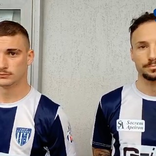Calcio, Città di Savona. Romano e Matarozzo voltano subito pagina: "Ai playoff sarà da tripla, da martedì testa bassa" (VIDEO) Calcio, Città di Savona. Romano e Matarozzo voltano subito pagina: "Ai playoff sarà da tripla, da martedì testa bassa" (VIDEO)