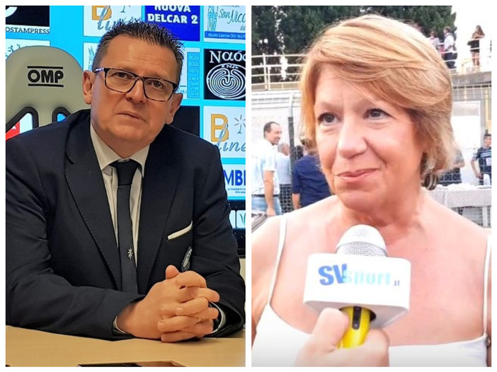 Calcio, Albenga. Giampiero Colla e Claudia Fantino dopo le accuse di Marinelli: &quot;Ci siamo già tutelati nelle sedi competenti, ci dissociamo da quanto detto&quot;