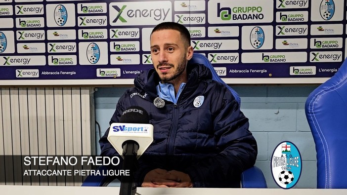 Calcio, Pietra Ligure. Faedo equilibratore contro il Campomorone: &quot;Dopo una prestazione così il mister non può lasciarmi fuori&quot; (VIDEO)