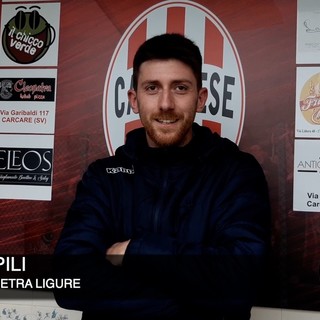 Calcio, Pietra Ligure. Filippo Pili chiama l'ultimo sforzo: &quot;Col Ventimiglia la finale delle finali&quot; (VIDEO)