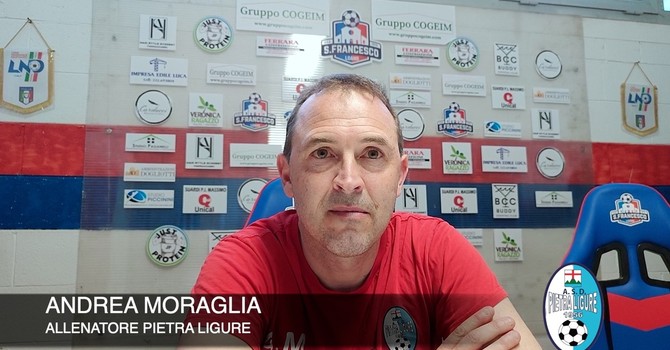 Calcio | Pietra Ligure. Biancocelesti terzi dopo il pari di Loano, Moraglia: "Dobbiamo saper portare gli episodi dalla nostra parte" (VIDEO)