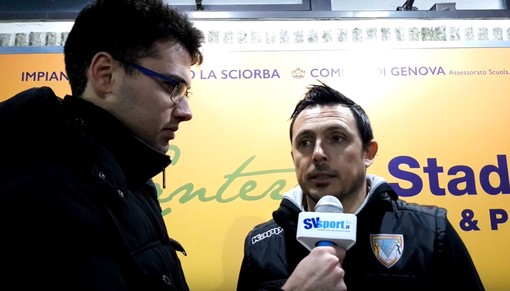 Calcio, Albenga. Solari sintetico dopo la sconfitta di Coppa con il Sestri Levante: "Facciamo mea culpa, trasformiamo la rabbia in energia positiva" (VIDEO) Calcio, Albenga. Solari sintetico dopo la sconfitta di Coppa con il Sestri Levante: "Facciamo mea culpa, trasformiamo la rabbia in energia positiva" (VIDEO)