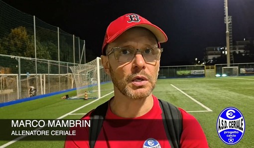 Calcio | Ceriale. Vigilia di Coppa per mister Mambrin: "Buon precampionato, dobbiamo tornare ad essere una squadra ostica per tutti" (VIDEO)
