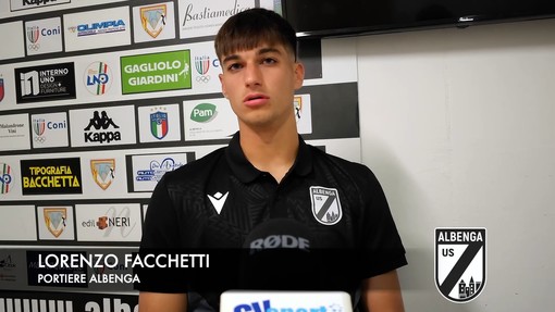 Calcio, Albenga. Il portiere Facchetti sigilla la porta sul rigore di Lo Bosco: &quot;Penalty studiato in allenamento&quot; (VIDEO)