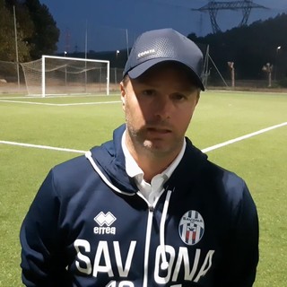 Calcio, Savona. Per Cattardico non ci sono sconfitte che fanno bene: "Non abbiamo reagito dopo il pareggio della Vadese dopo un buon primo tempo" (VIDEO)
