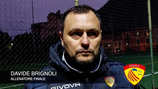 Calcio, Finale. Brignoli tra campo e mercato: "Buona reazione con il Ceriale, questa squadra non può vivacchiare" (VIDEO)